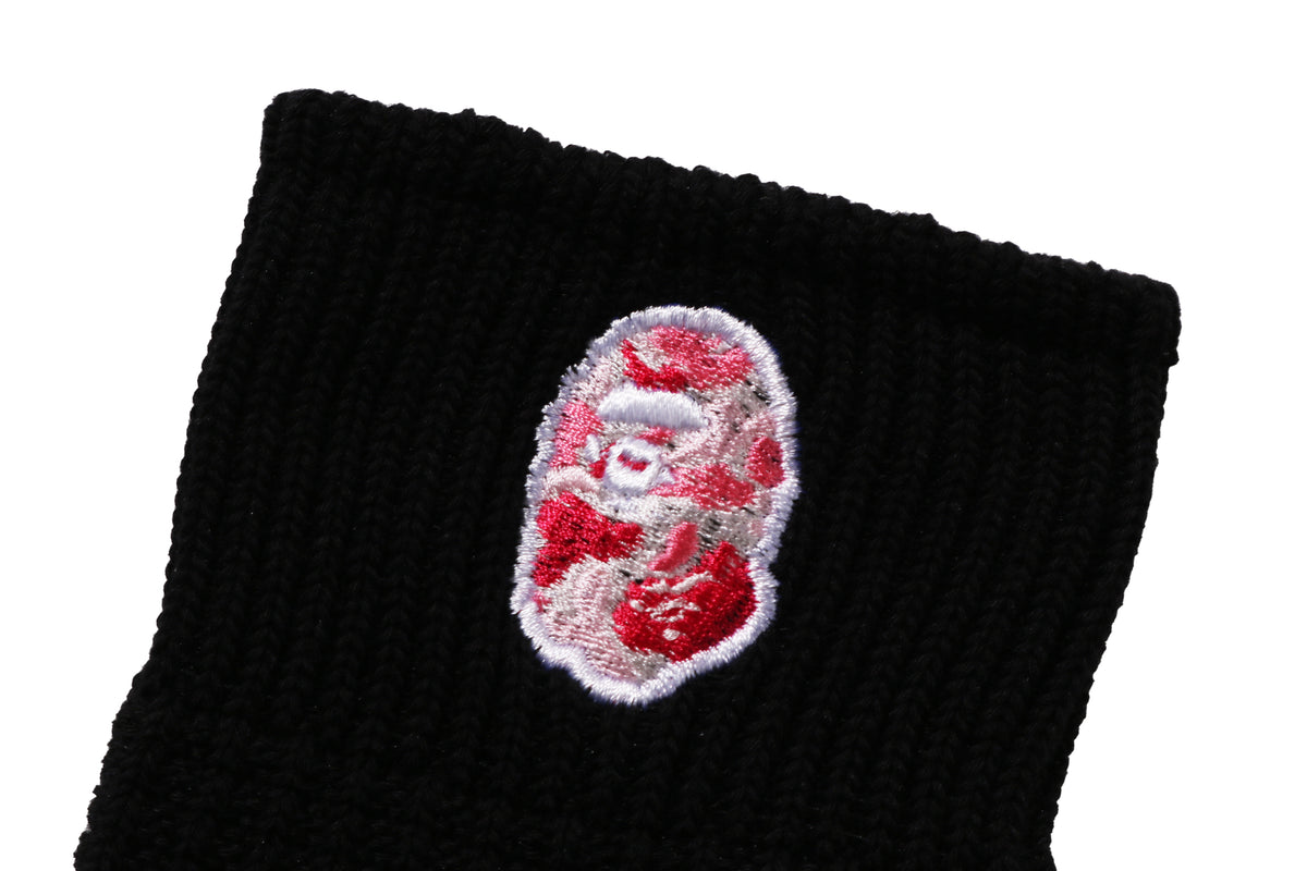 COTTON WAFFLE CREW SOCKS