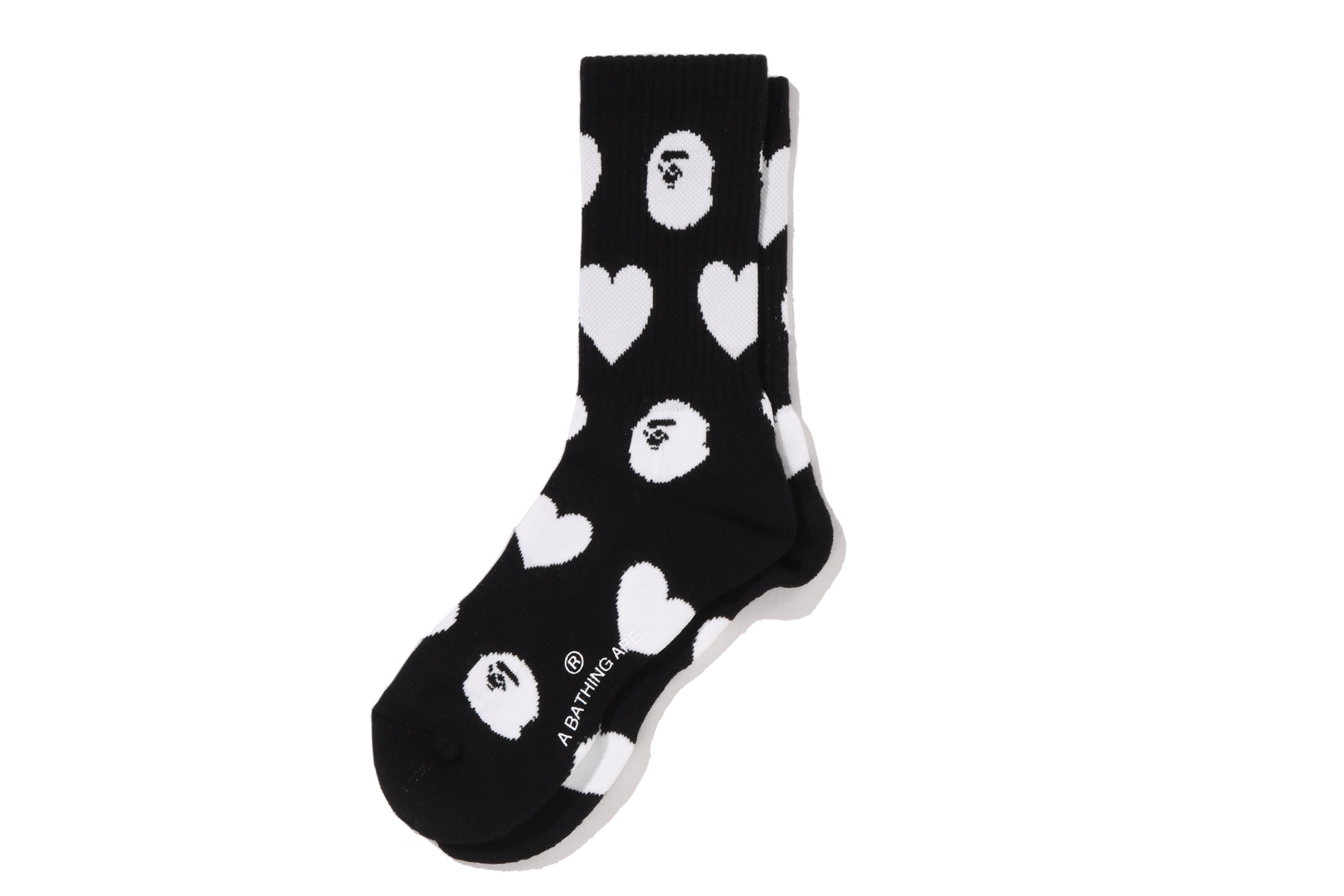 ペコ♡ I LOVE BAPE MONOGRAM SOCKS LADIES – eu.bape.com