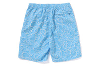 ABC SEA SURFACE CAMO BEACH SHORTS MENS