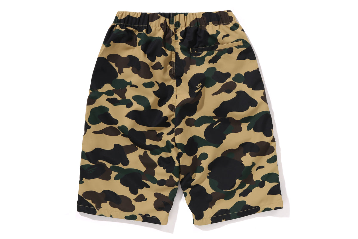 1ST CAMO SHARK BEACH SHORTS JR