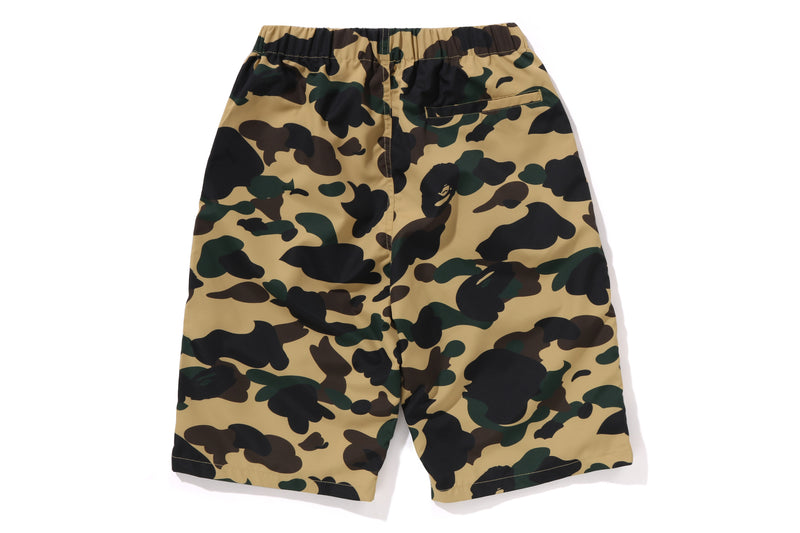1ST CAMO SHARK BEACH SHORTS JR