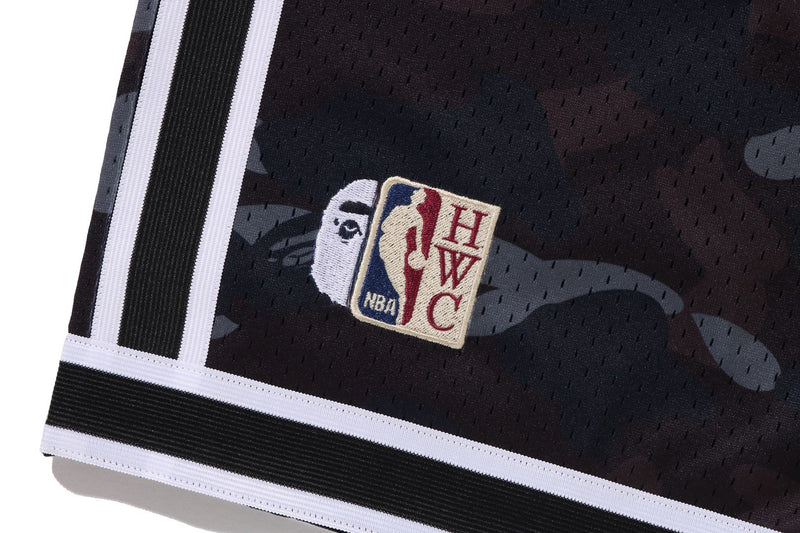 BAPE X M&N NBA - NEW JERSEY NETS SWINGMAN SHORTS