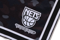 BAPE X M&N NBA - NEW JERSEY NETS SWINGMAN SHORTS