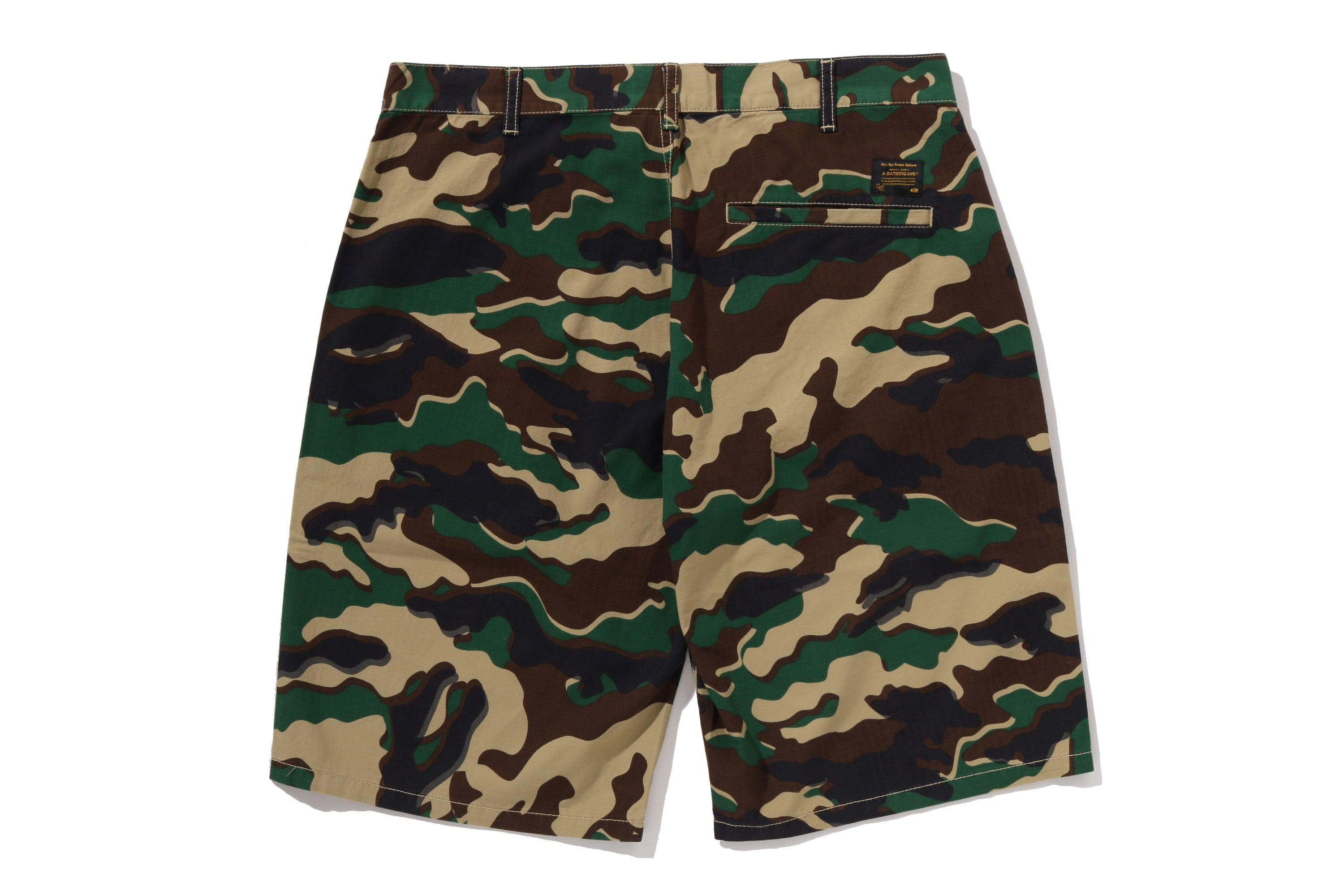 GLITCH WOODLAND CAMO SHORTS – eu.bape.com