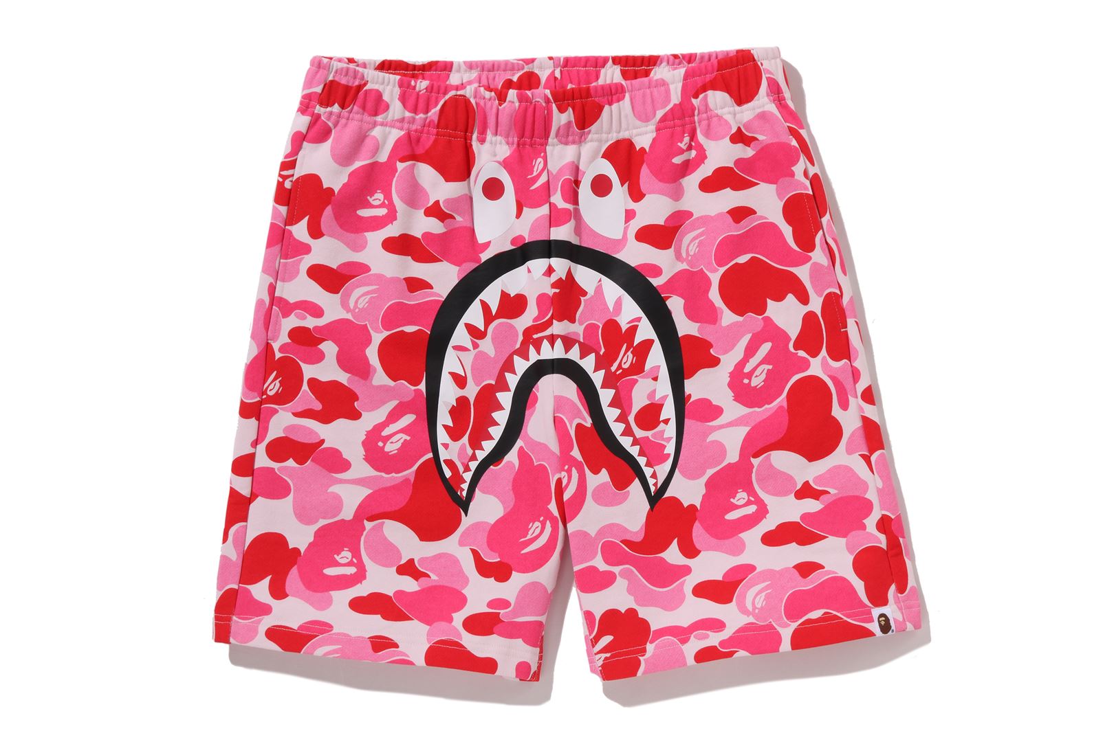 ABC CAMO SHARK SWEAT SHORTS – eu.bape.com