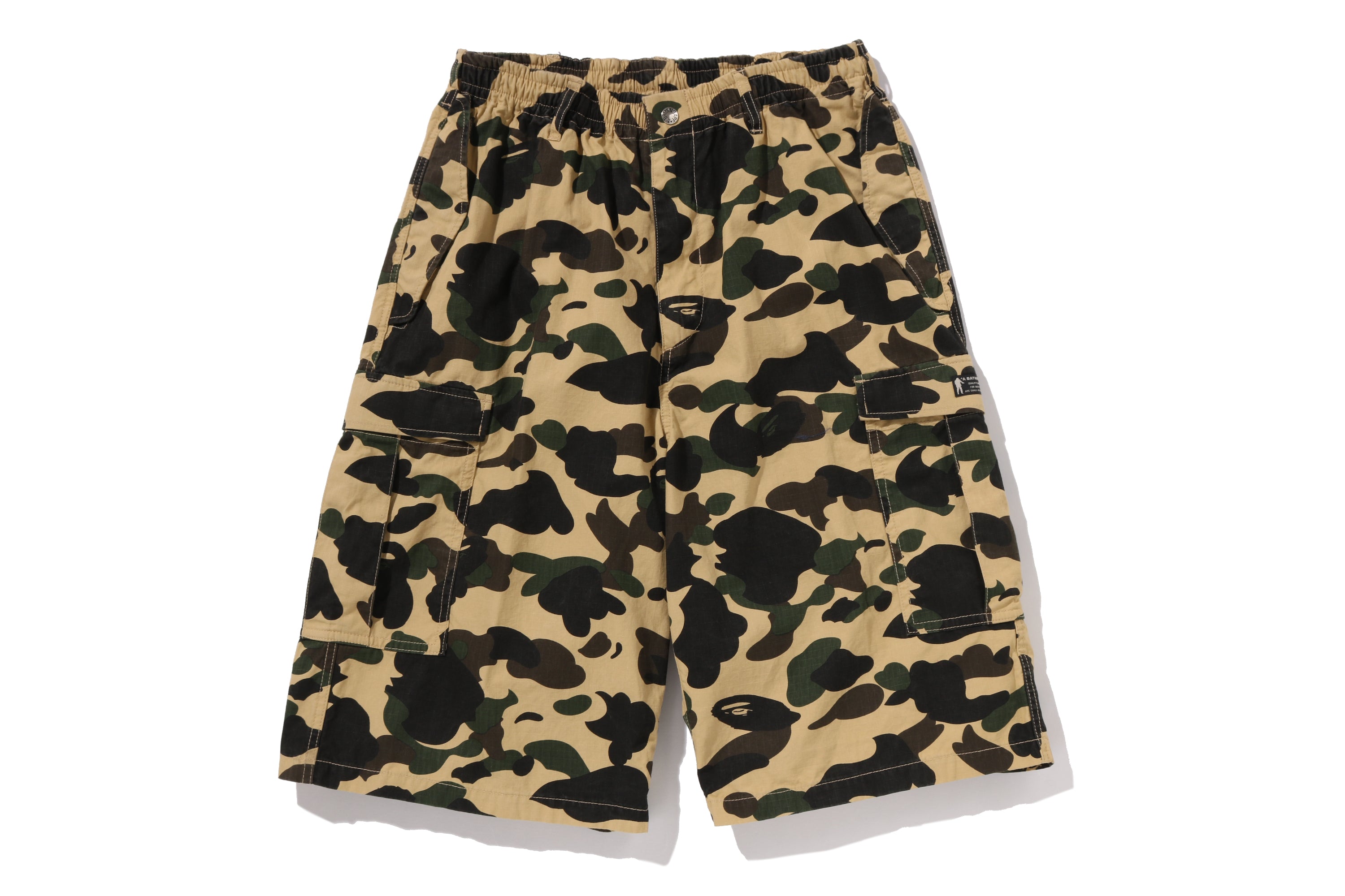 1ST CAMO RIPSTOP CARGO SHORTS – eu.bape.com
