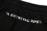 HEAVY WASH HAND DRAW FOOTBALL LOGO RELAXED FIT SWEAT SHORTS