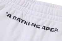 HEAVY WASH HAND DRAW FOOTBALL LOGO RELAXED FIT SWEAT SHORTS
