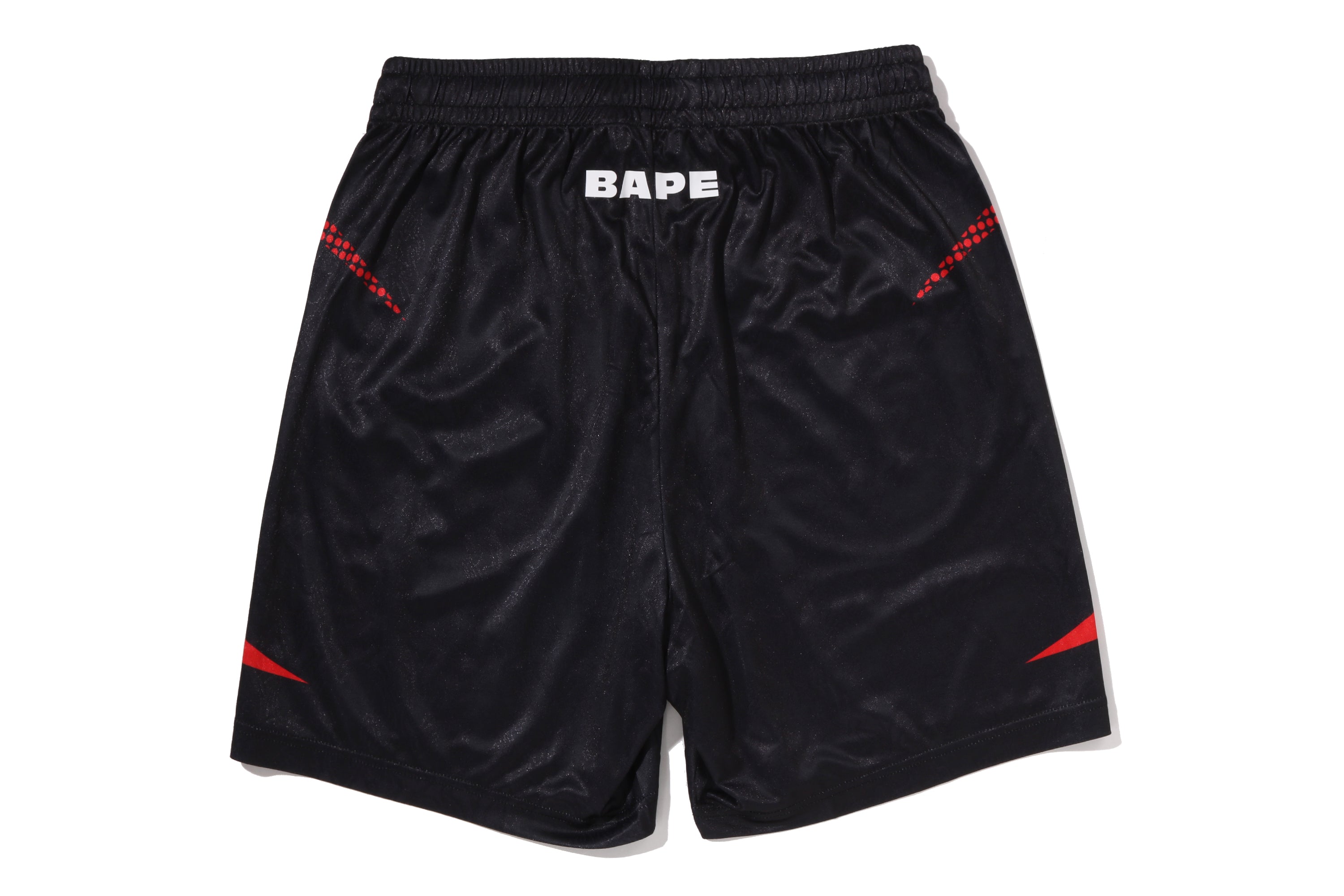 APE FLAME MONOGRAM JACQUARD RELAXED FIT FOOTBALL SHORTS – eu.bape.com