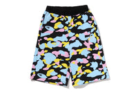 NEW MULTI CAMO SWEAT SHORTS LADIES
