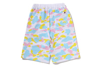 NEW MULTI CAMO SWEAT SHORTS LADIES