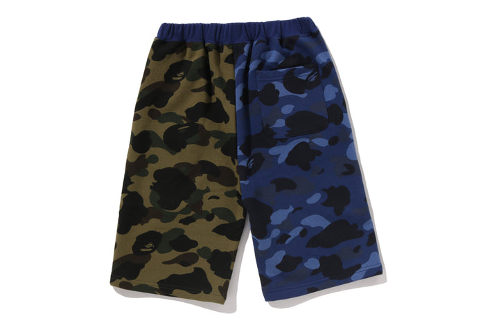 SPLIT CAMO SHARK SWEAT SHORTS JUNIOR