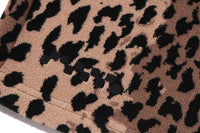 BAPE BY KAZUKI KURAISHI LEOPARD PATTERN SWEAT SHORTS