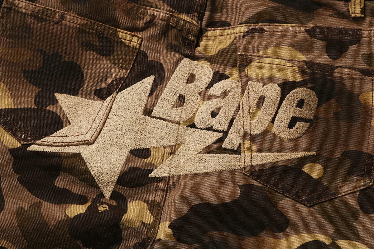 COLOR CAMO BAPE STA JORTS LADIES