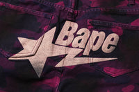 COLOR CAMO BAPE STA JORTS LADIES