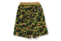 ABC CAMO BAPE STA LOGO SWEAT JORTS LADIES