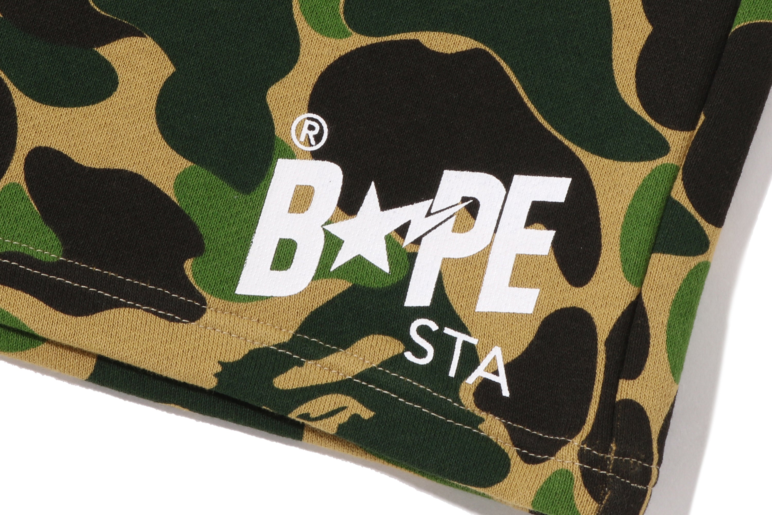 ABC CAMO BAPE STA LOGO SWEAT JORTS LADIES – eu.bape.com