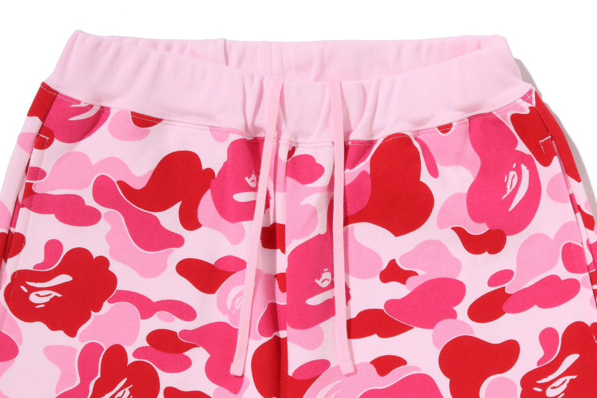 ABC CAMO BAPE STA LOGO SWEAT JORTS LADIES