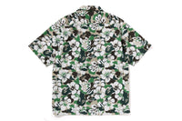 ABC RESORT CAMO OPEN COLLAR SS SHIRT