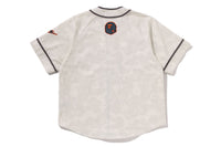 SOLID CAMO MULTI LOGO BASEBALL SS SHIRT