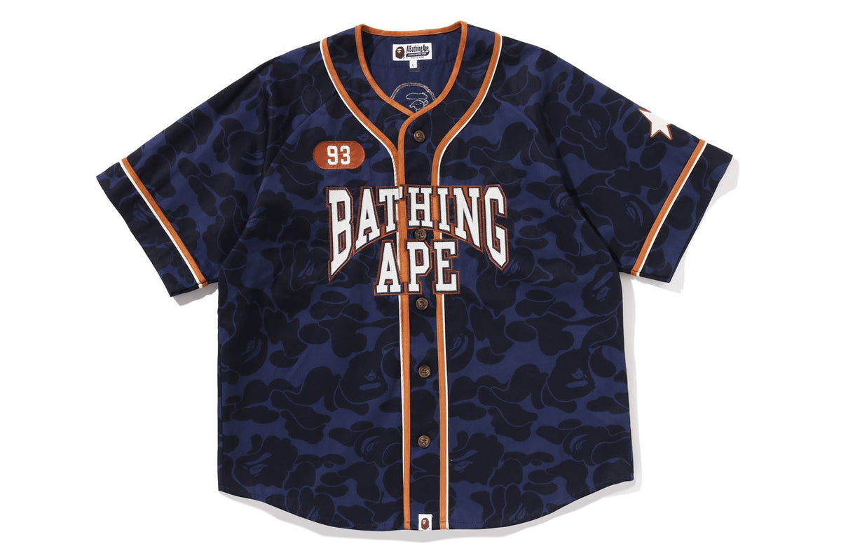SOLID CAMO MULTI LOGO BASEBALL SS SHIRT