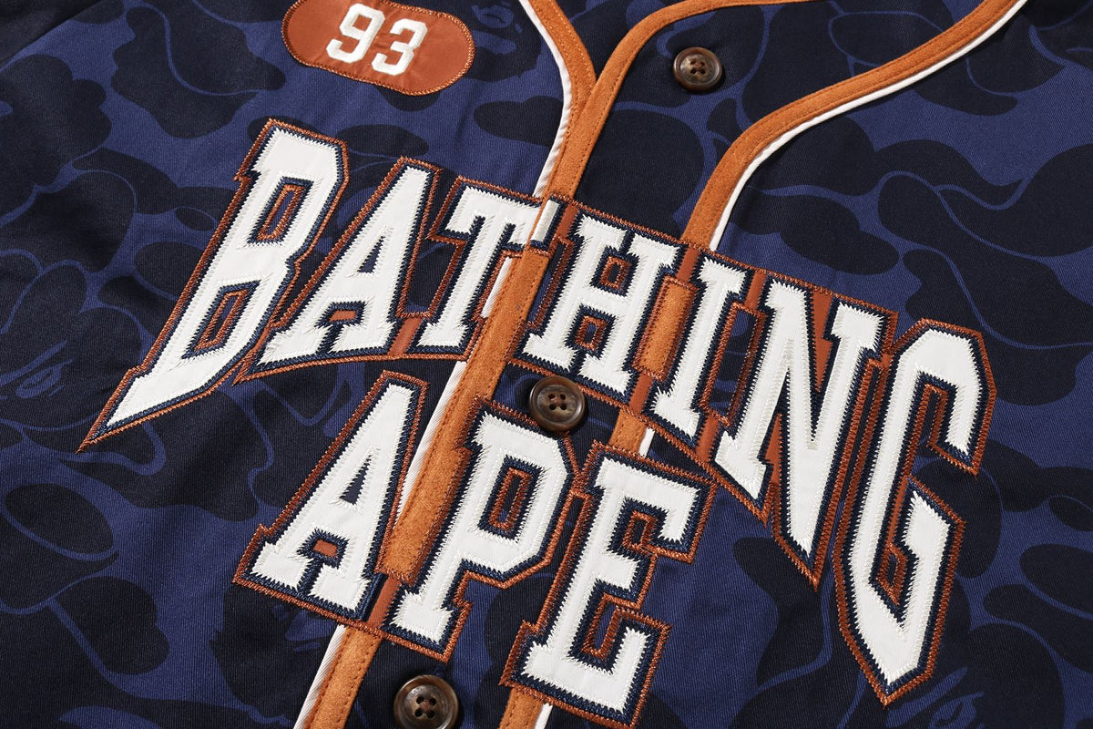 SOLID CAMO MULTI LOGO BASEBALL SS SHIRT