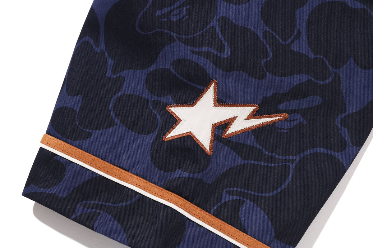 SOLID CAMO MULTI LOGO BASEBALL SS SHIRT
