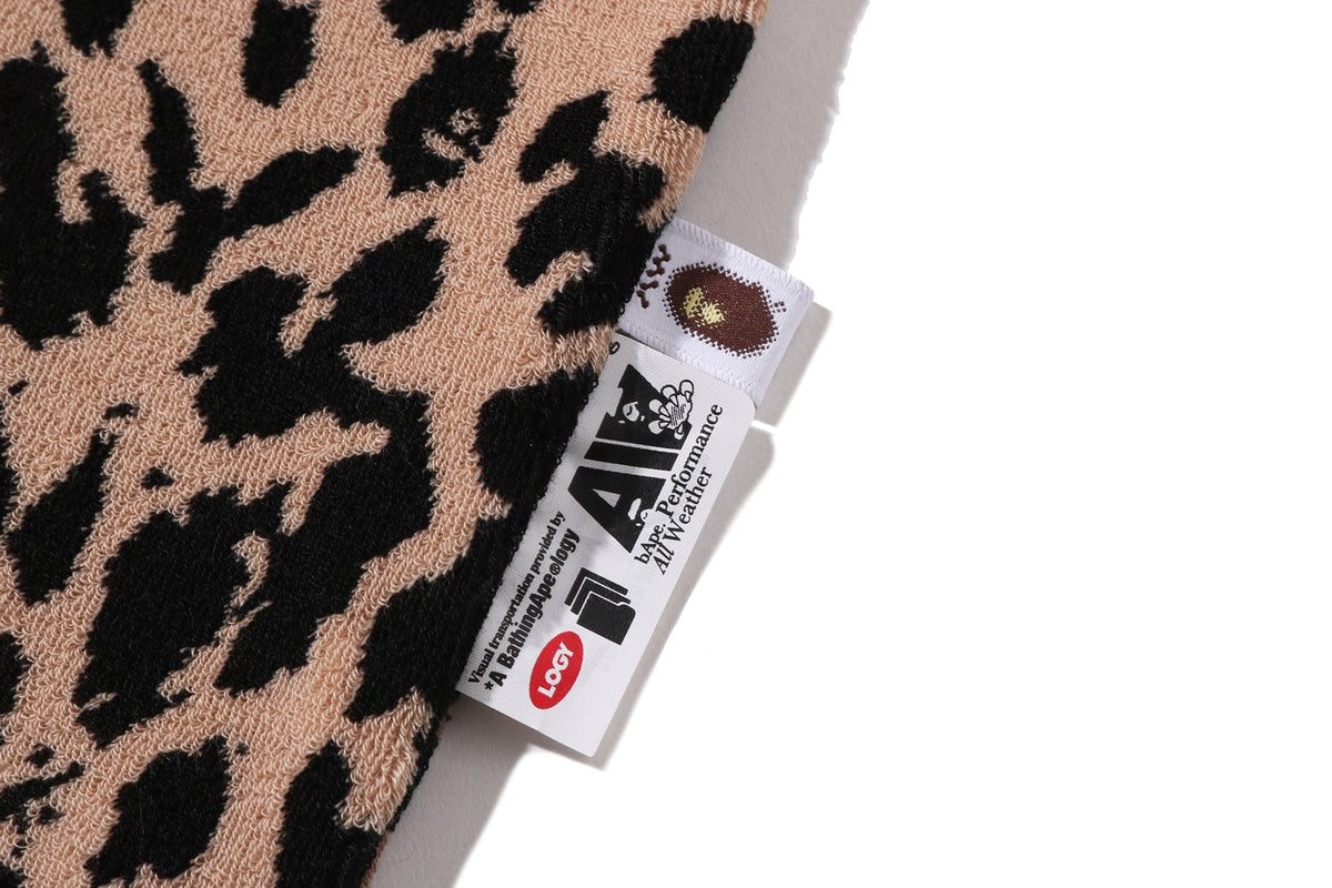 BAPE BY KAZUKI KURAISHI LEOPARD PATTERN SS SHIRT