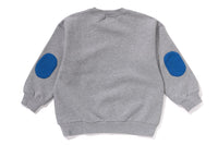 ELBOW PATCH RELAXED FIT CREWNECK SWEATSHIRT KIDS