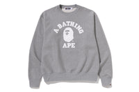 CLASSIC COLLEGE CREWNECK SWEATSHIRT