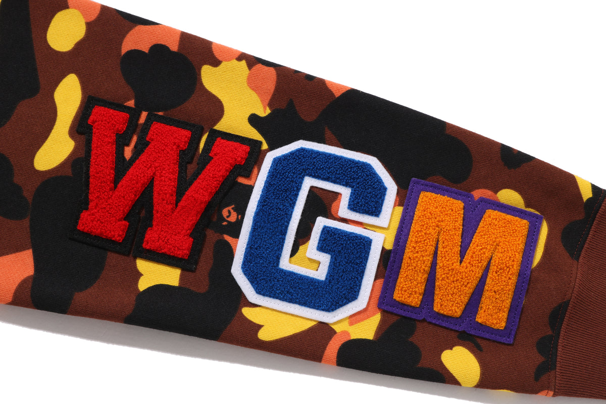 1ST CAMO SHARK CREWNECK SWEATSHIRT