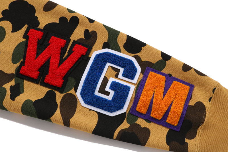 1ST CAMO SHARK CREWNECK SWEATSHIRT