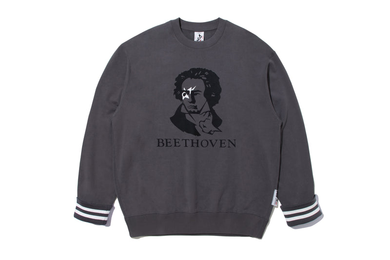 BAPE BY KAZUKI KURAISHI RELAXED FIT CREWNECK SWEATSHIRT