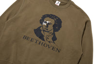 BAPE BY KAZUKI KURAISHI RELAXED FIT CREWNECK SWEATSHIRT