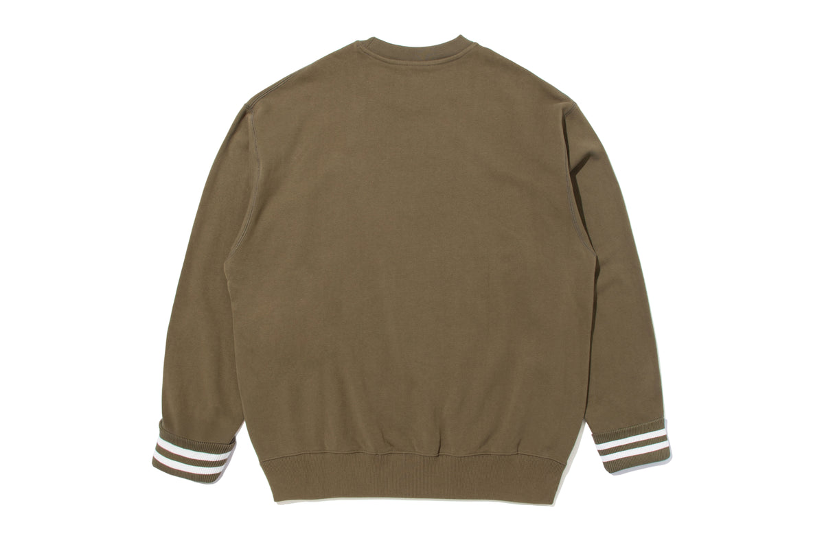 BAPE BY KAZUKI KURAISHI RELAXED FIT CREWNECK SWEATSHIRT