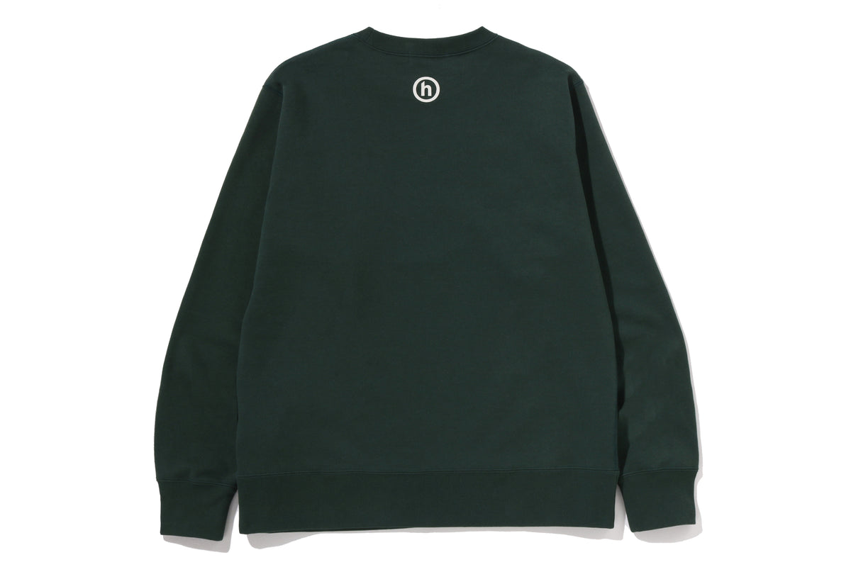 BAPE X HIDDEN CREWNECK SWEATSHIRT
