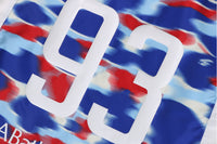 SCREEN CAMO FOOTBALL LOGO RELAXED FIT CREWNECK SWEATSHIRT