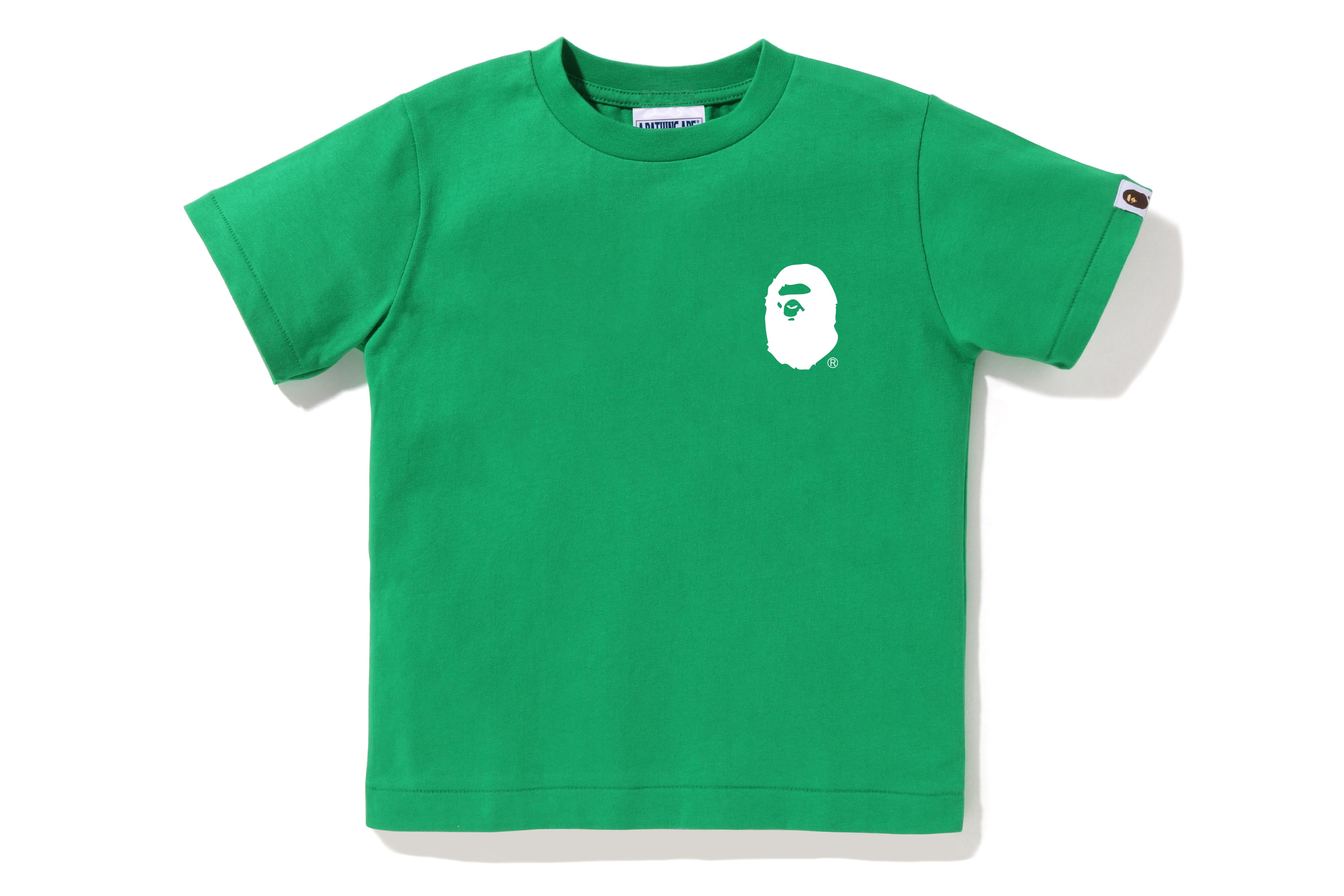 A BATHING APE LETTERED TEE KIDS eu.bape