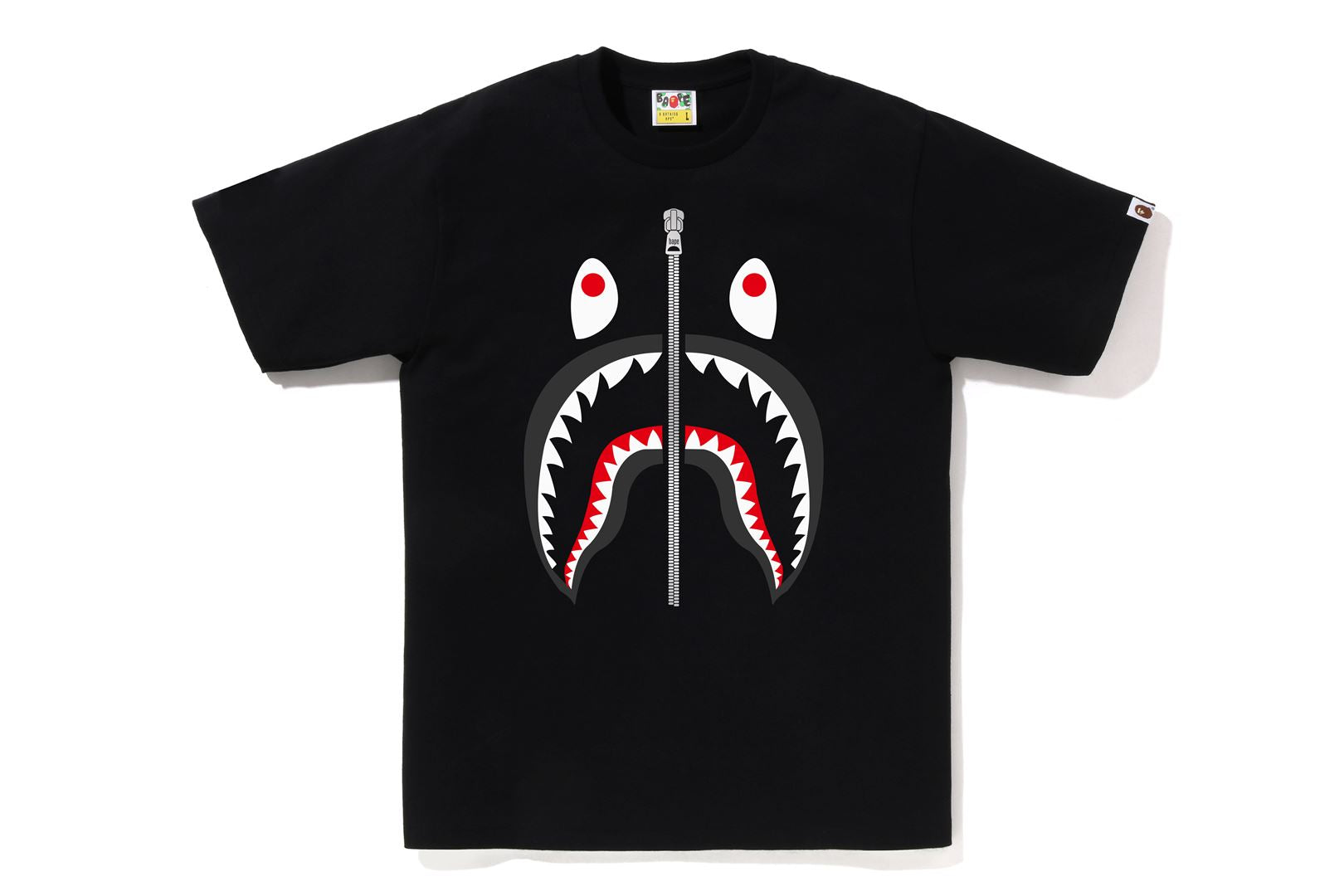 Mens bape shark t shirt on sale