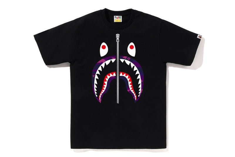 COLOR CAMO SHARK TEE MENS