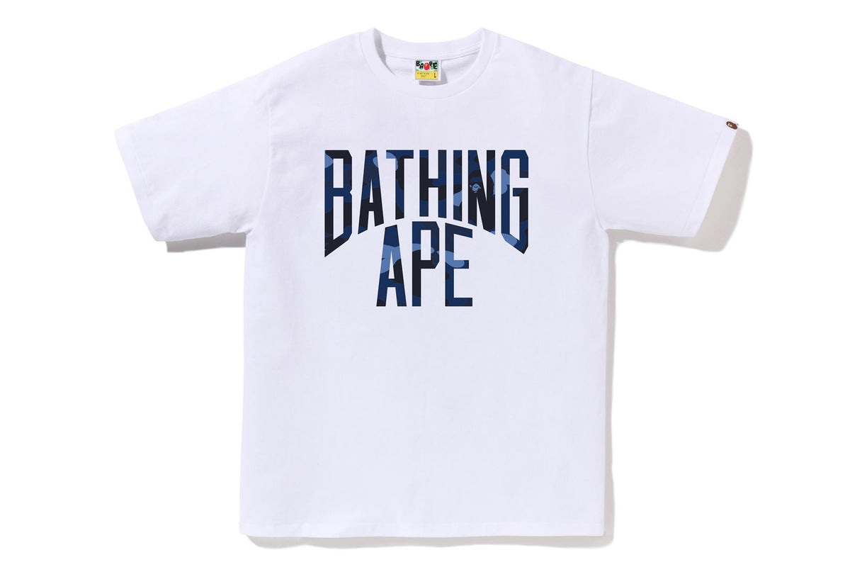 COLOR CAMO BATHING APE TEE MENS