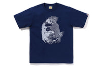 JAPANESE TATTOO BIG APE HEAD TEE MENS