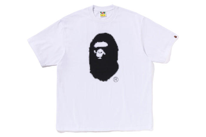 PIXEL APE HEAD RELAXED FIT TEE MENS