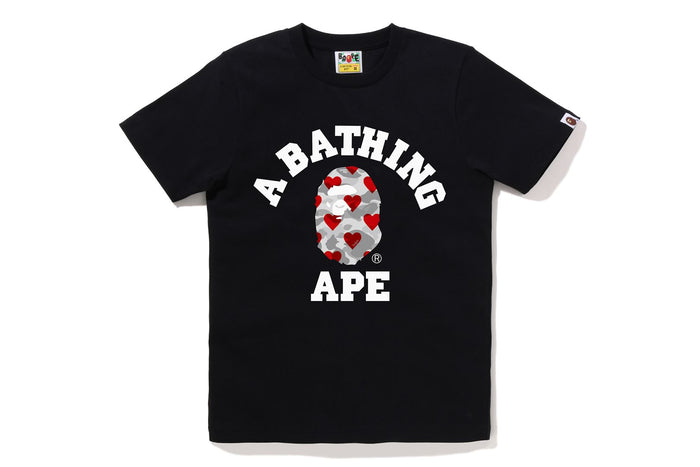 I LOVE BAPE COLLEGE TEE LADIES