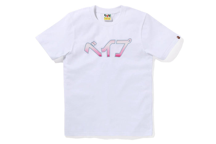 KATAKANA BAPE TEE LADIES