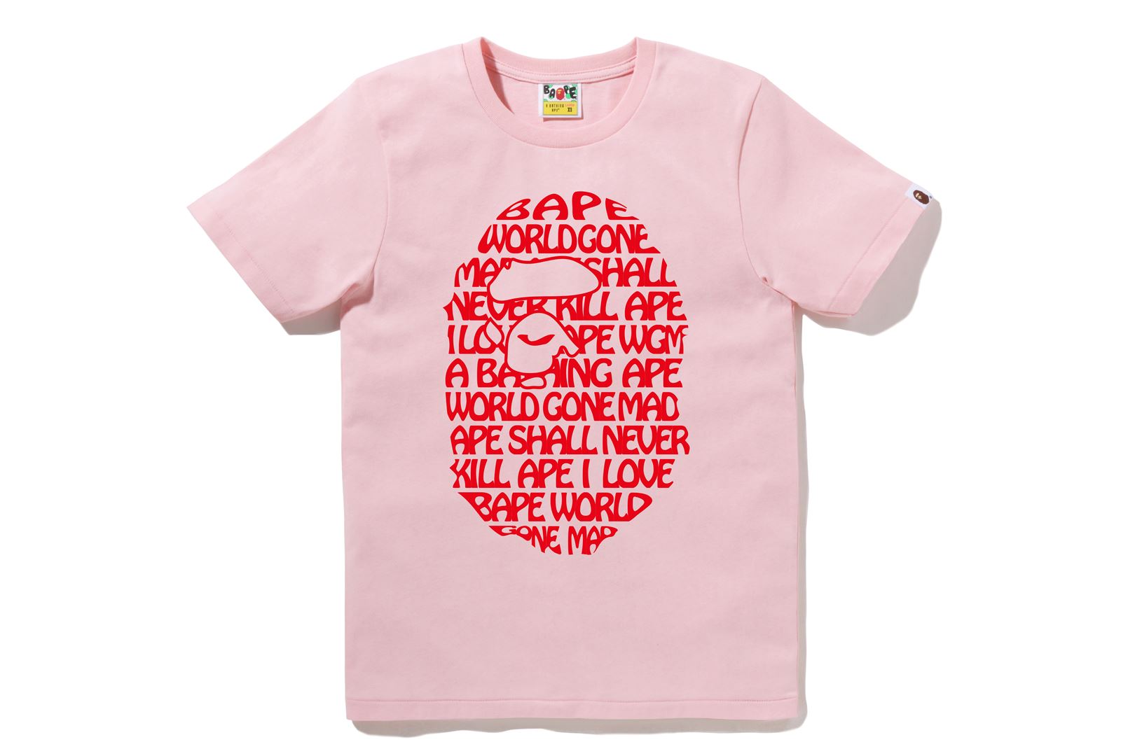 TEXT APE HEAD TEE LADIES