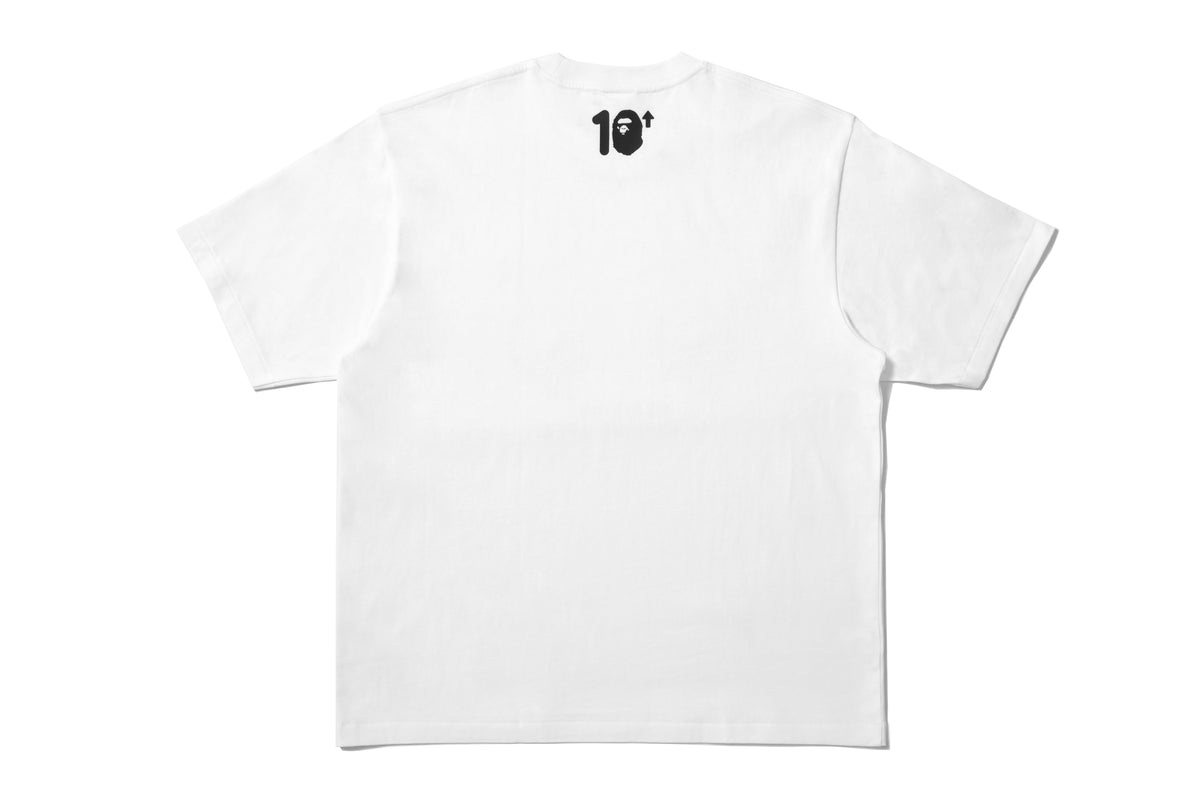 BAPE X 88RISING NEON LOGO RELAXED FIT TEE