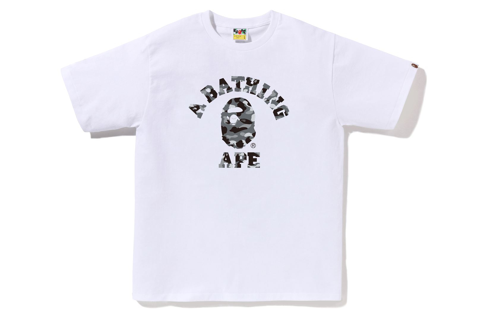 美品　A BATHING APE 1ST CAMO COLLEGE TEE 1ST CAMO COLLEGE TEE – eu.bape.com