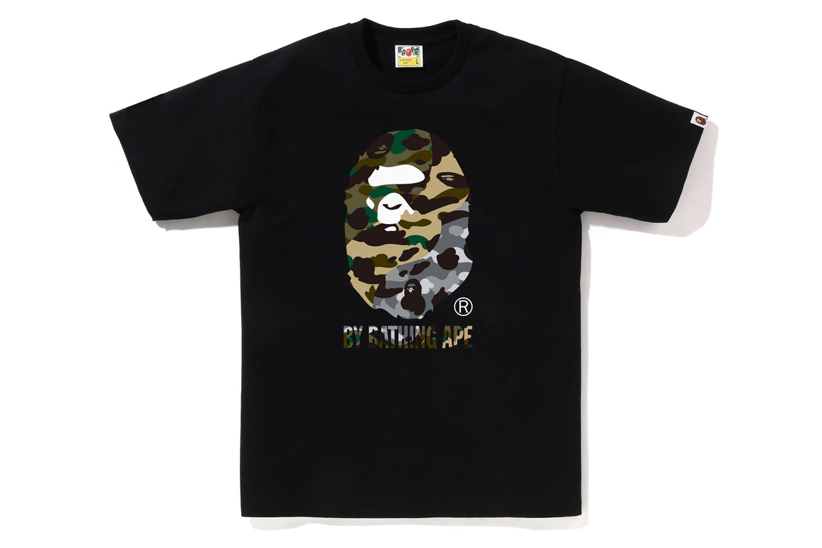 1ST CAMO CRAZY BY BATHING APE TEE MENS –