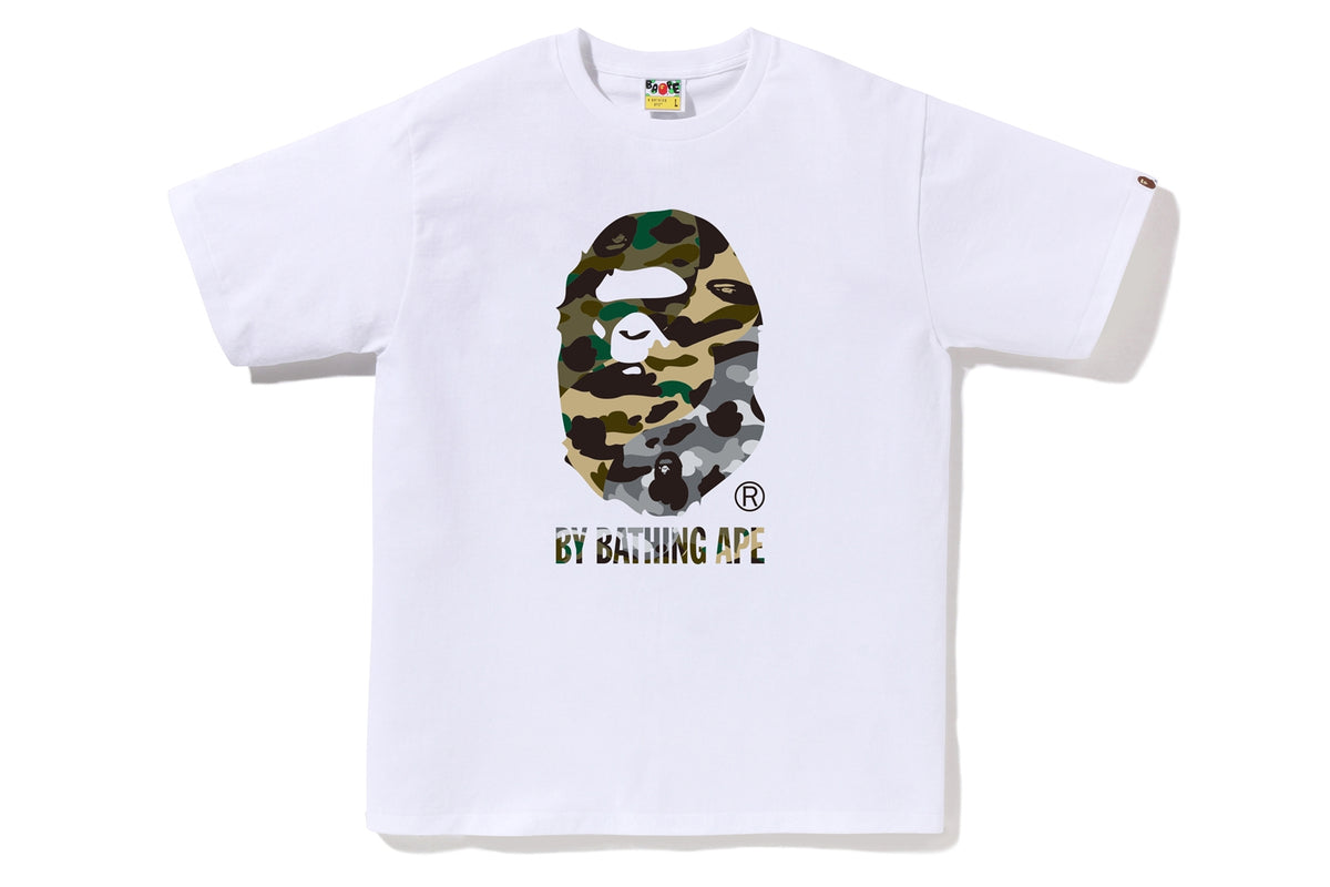 1ST CAMO CRAZY BY BATHING APE TEE MENS